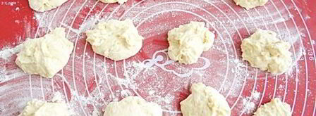 картофельные пончики с ветчиной. Шаг 10