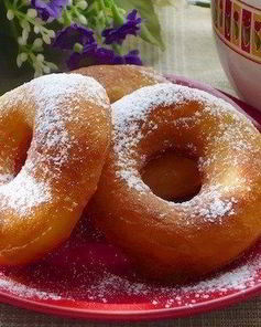 Пончики на дрожжах жареные