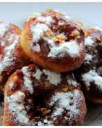 Пончики с шоколадом