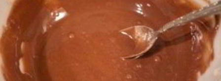 шоколадная глазурь для пончиков. Шаг 3
