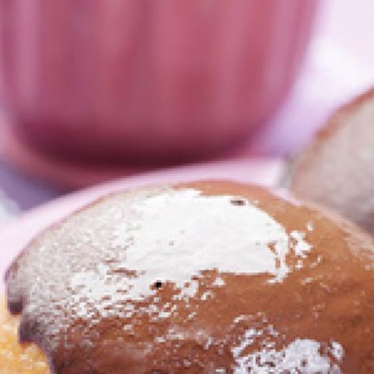 Рецепт шоколадных пончиков