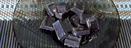 творожные пончики с шоколадом. Шаг 4