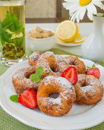 Утренние творожные пончики