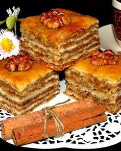 Постная пахлава