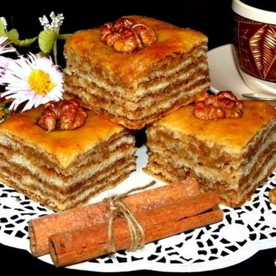 Рецепт постной пахлавы