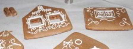 глазурь для пряничного домика. Шаг 7