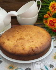 Коврижка с вареньем на кефире