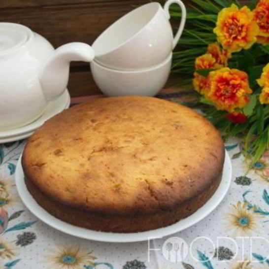 Рецепт коврижки с вареньем на кефире