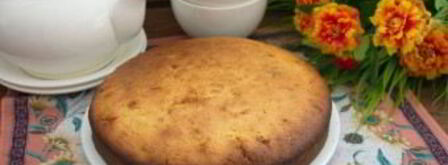 коврижка с вареньем на кефире. Шаг 8