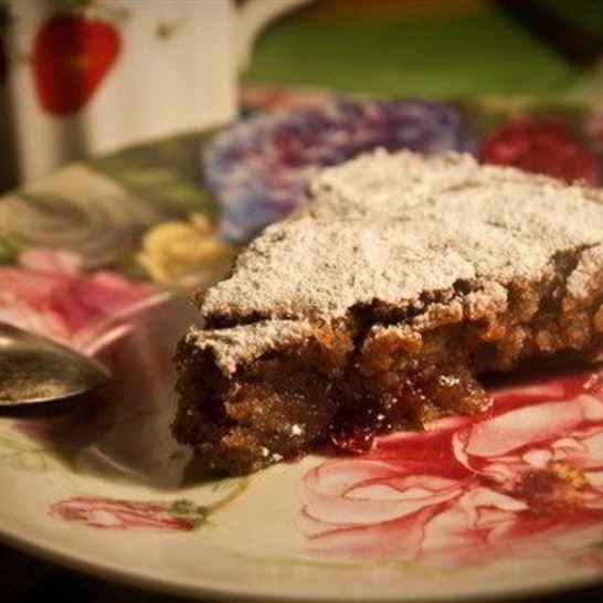 Рецепт коврижки с вареньем