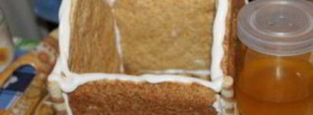 рождественский пряничный ароматный домик. Шаг 16