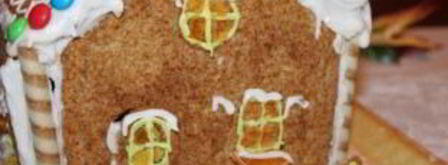 рождественский пряничный ароматный домик. Шаг 17