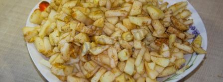 диетическая шарлотка из геркулеса с яблоками. Шаг 12