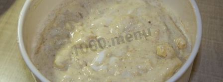 диетическая шарлотка из геркулеса с яблоками. Шаг 19