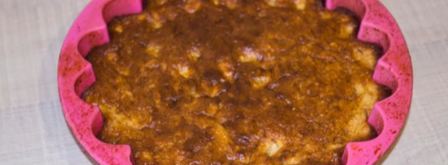 диетическая шарлотка из геркулеса с яблоками. Шаг 21