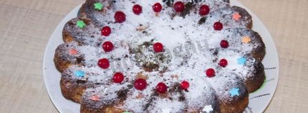 диетическая шарлотка из геркулеса с яблоками. Шаг 22