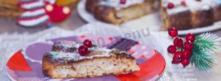 диетическая шарлотка из геркулеса с яблоками. Шаг 23