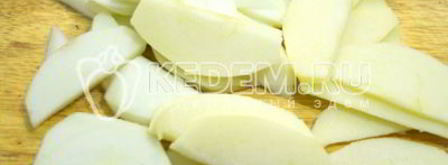 нежная шарлотка с яблоками в духовке. Шаг 9