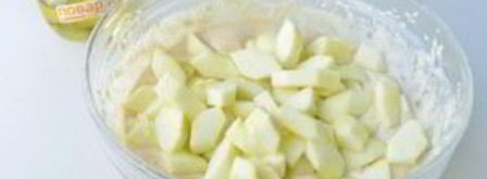 ржаная шарлотка с яблоками. Шаг 7