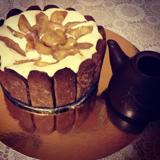 Рецепт шарлотки из имбирных пряников