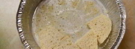 шарлотка из сухарей с яблоками. Шаг 9