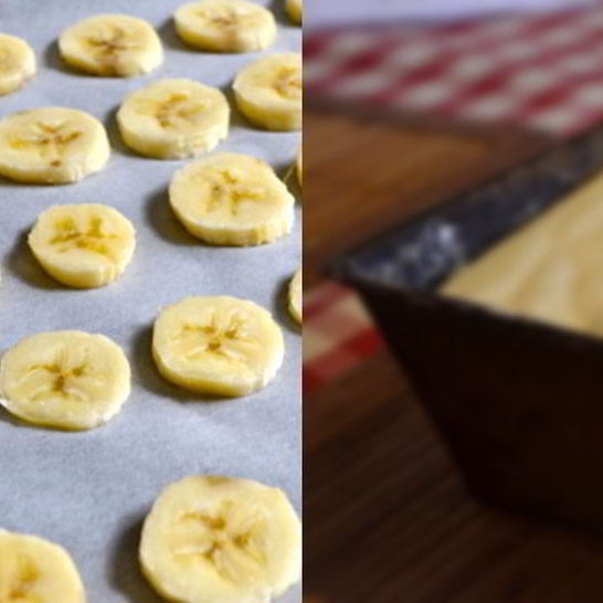 Рецепт шарлотки с бананами