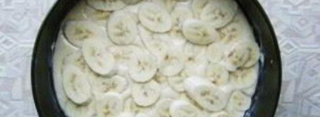 шарлотка с бананом. Шаг 4