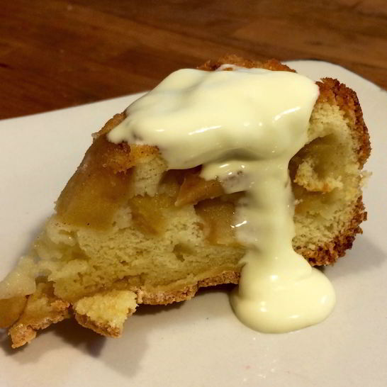 Рецепт шарлотки с корицей и яблоками