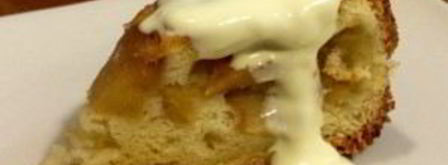 шарлотка с корицей и яблоками. Шаг 7