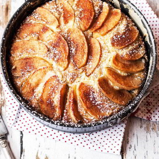 Рецепт шарлотки с творогом