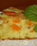 Шарлотка с тыквой