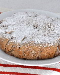 Шарлотка с яблоками