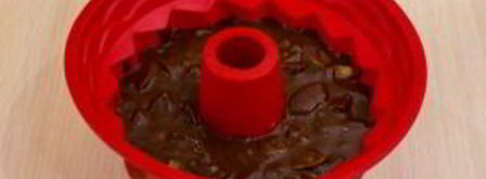 шоколадная шарлотка с грушей. Шаг 7