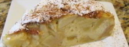 тесто на шарлотку с яблоками. Шаг 7