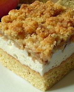 Творожный чизкейк-шарлотка