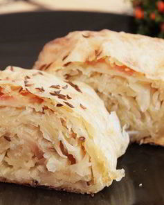 Богемский штрудель с капустой