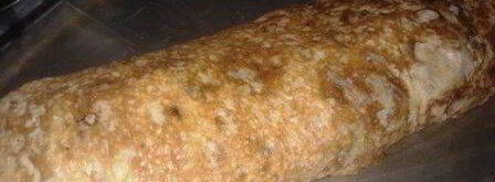 быстрый штрудель из лаваша с грушей. Шаг 12