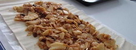 итальянский яблочный штрудель. Шаг 5