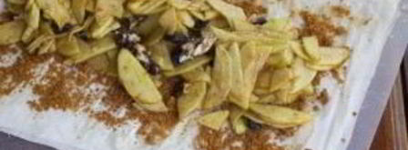 карамельный яблочный штрудель. Шаг 4