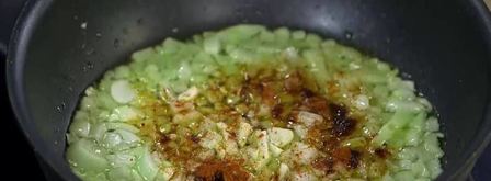 овощной штрудель с фасолью и паприкой. Шаг 6