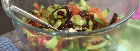 овощной штрудель с фасолью и паприкой. Шаг 11