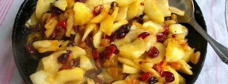 рождественский яблочный штрудель с орехами и сухофруктами. Шаг 7