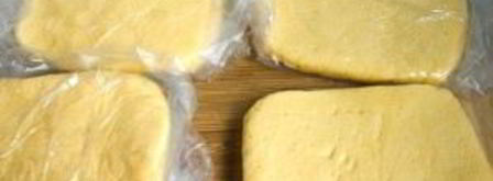 штрудель из творожного теста с вишневой начинкой. Шаг 4