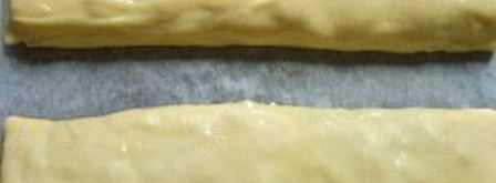 штрудель из творожного теста с вишневой начинкой. Шаг 7