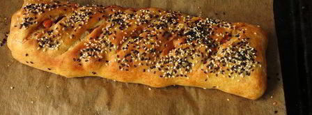 штрудель с крабовыми палочками. Шаг 17