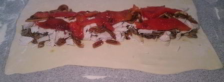 штрудель с курицей. Шаг 12