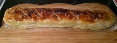 штрудель с курицей. Шаг 18