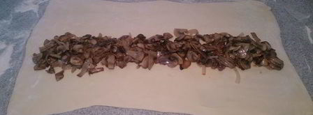 штрудель с курицей. Шаг 9