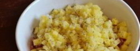 штрудель с мясом. Шаг 5