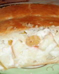 Штрудель с творогом